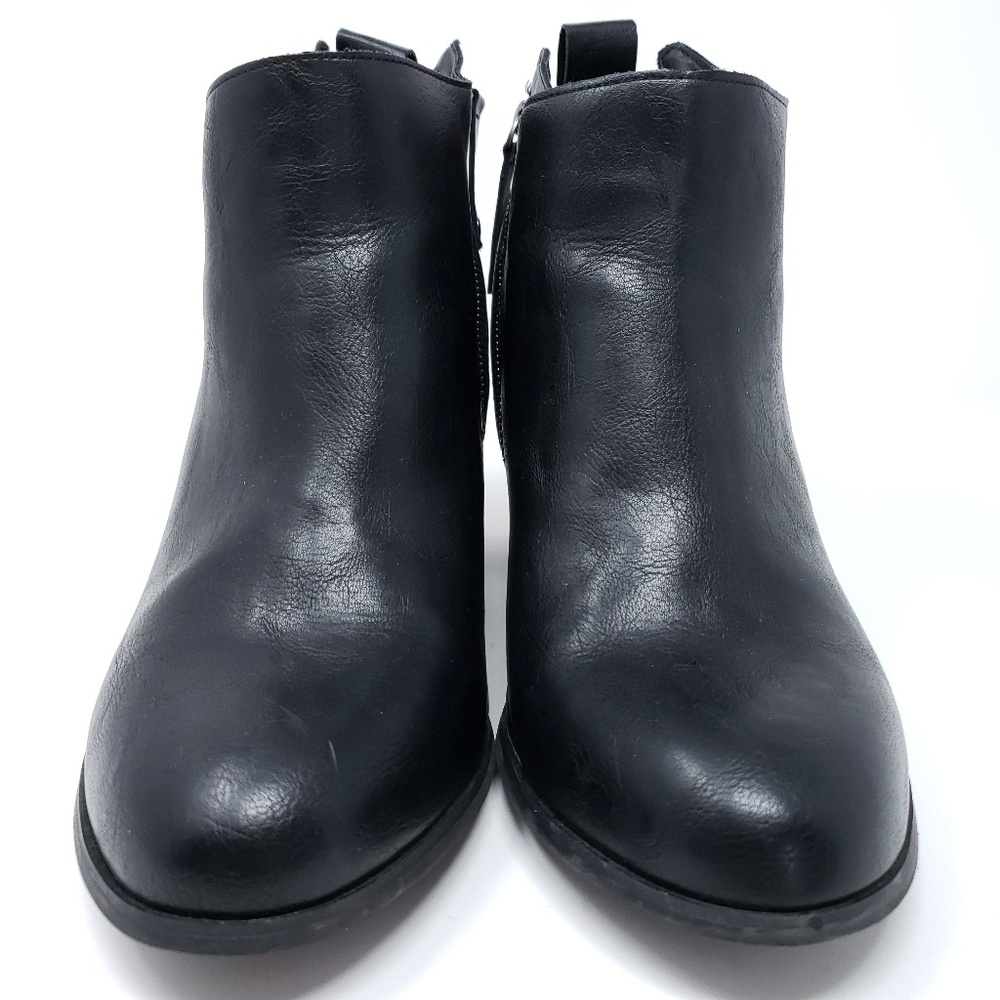 Torrid Chunky Block Heel Booties 10.5 W Synthetic - image 2